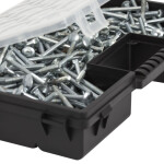 Schraubenmagazin DUO Magazin Kleinteilemagazin Klickverschluß Box Sortierkiste
