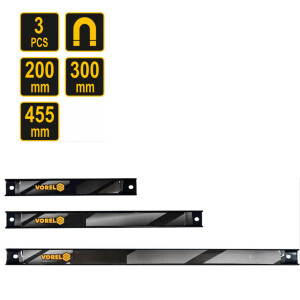 Magnetleiste für Werkzeug, 3er Satz 20, 30 und 45 cm...