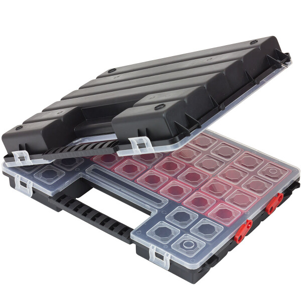 Werkzeugkoffer Schraubenkoffer Kleinteilemagazin Organizer Kleinteilebox