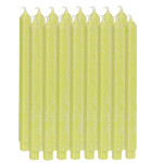 Tafelkerzen, quadratische Duftkerzen 16er-Set, Zitronenduft, Kerzen