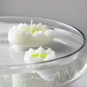 Osterkerzen als Eierschalen 6er Set Schwimmkerzen, Eierkerzen