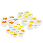 Osterkerzen als Eierschalen, Schwimmkerzen zu Ostern, Eierkerzen