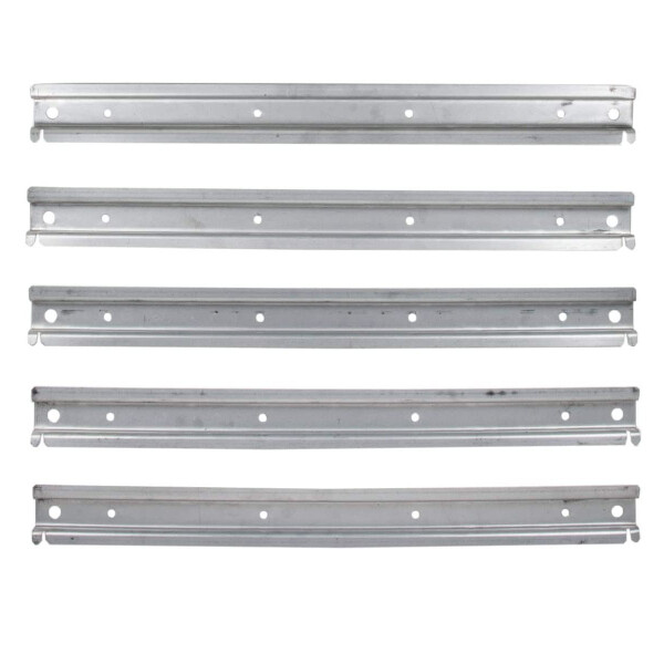 Wandleisten aus Metall 5er-Set