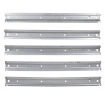 Wandleisten aus Metall 5er-Set
