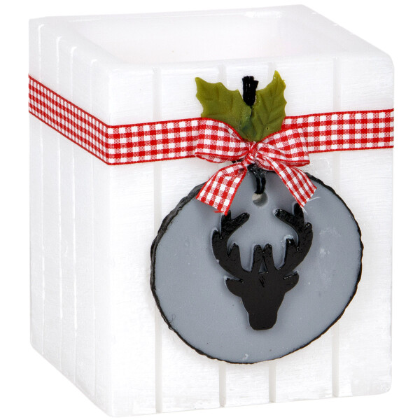 Lampion mit Teelicht zu Weihnachten, Weihnachtskerze, Kerze, Windlicht