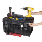 Werkstattkoffer BASIC mit 38 Liter Modular QS One 350 stabile Werkzeugtasche