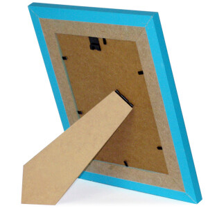 Bilderrahmen, türkis, Fotorahmen, Glasscheibe, Bilderformat 18 × 24 cm