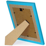 Bilderrahmen, türkis, Fotorahmen, Glasscheibe, Bilderformat 18 × 24 cm