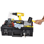 Koffer 16,5 Liter PROFI Werkstatttasche QS ONE 200 mit Kleinteilemagazin
