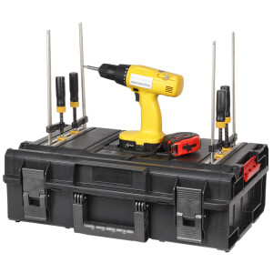 Industriekoffer 16,5 Liter TECHNIK modularer Werkzeugkoffer QS One 200
