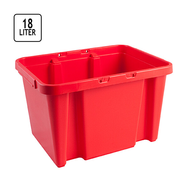 Multibox18 Liter Aufbewahrungskiste Lagerkiste Stapelbox Lagerbox