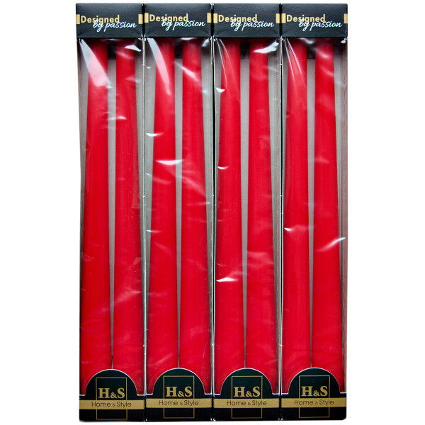 lange Tafelkerzen 30 cm Spitzkerzen 8er Set Leuchterkerzen 2,3 x 30 cm
