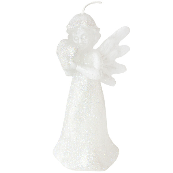 Kerze in Form einer Fee, Weihnachtsfee, Weihnachtskerze, Figurenkerze