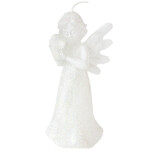 Kerze in Form einer Fee, Weihnachtsfee, Weihnachtskerze, Figurenkerze