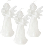 Kerze in Form einer Fee, Weihnachtsfee, Weihnachtskerze, Figurenkerze