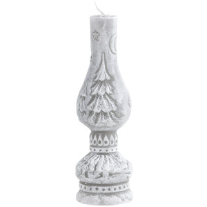 Weihnachtskerze in Lampenform – Adventslicht mit Stil