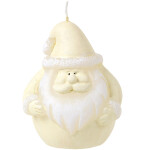 Weihnachtsmannkerze, Weihnachtskerze, Kranzkerze als Weihnachtsmann