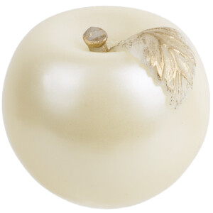 Eine Kerze in Form eines Apfels, Kugelkerze für den...