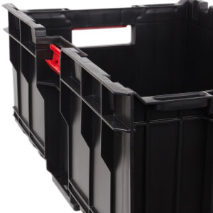 Lagerkiste 35 Liter Transport- und Werkzeugkiste 50 kg Traglast Box Plus
