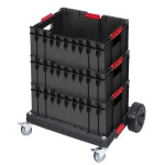 Lagerkiste 35 Liter Transport- und Werkzeugkiste 50 kg Traglast Box Plus