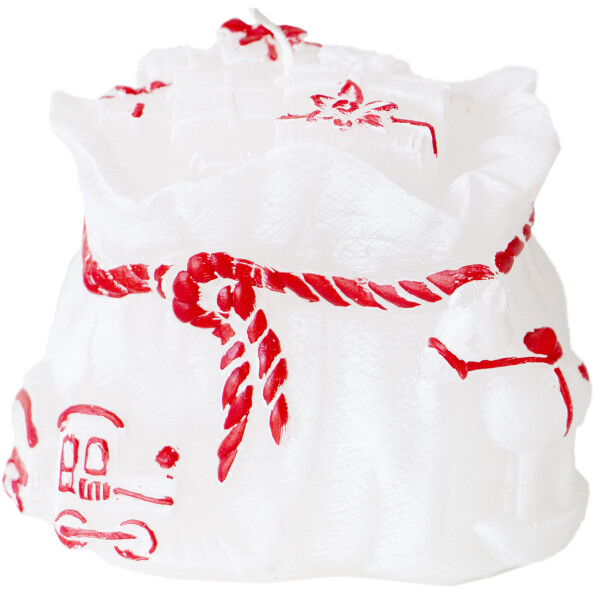 Stimmungsvolle Geschenk-Kerze als festliches Highlight