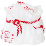 Stimmungsvolle Geschenk-Kerze als festliches Highlight