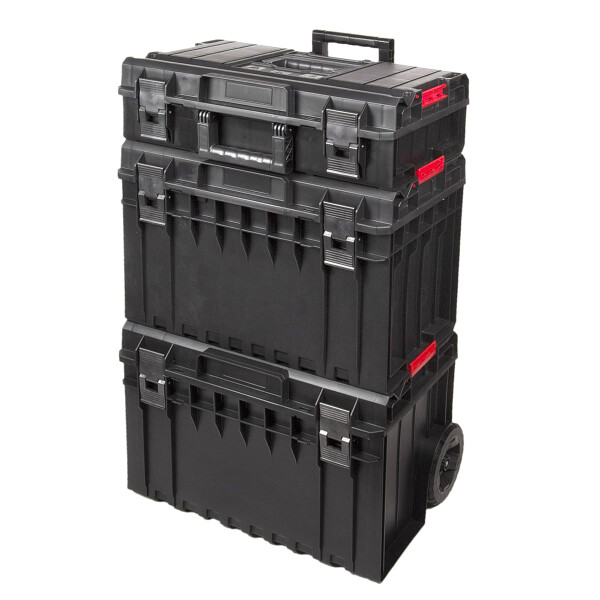 BASIC QS One modularer 130 Liter Werkzeugwagen 120 kg Traglast drei Module