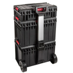 BASIC QS One modularer 130 Liter Werkzeugwagen 120 kg Traglast drei Module