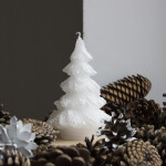 Weihnachtskerze, Tannenbaum aus Wachs, Adventskerze