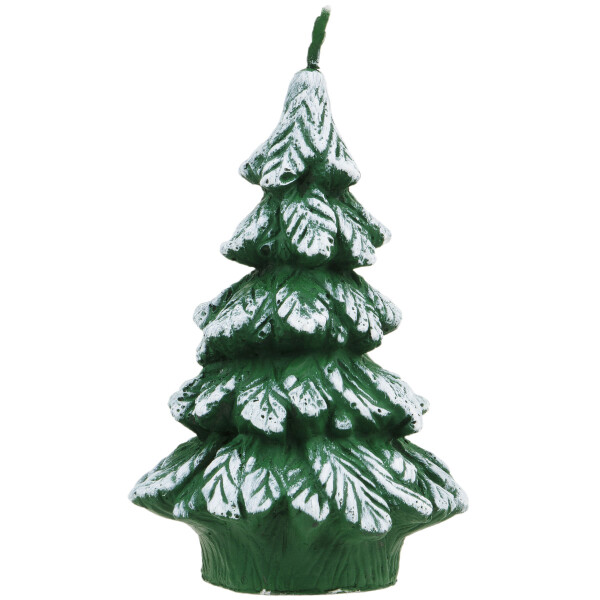 Fest-Tageskerze, Tannenbaum aus Wachs als Weihnachtskerze, Figuren Kerze