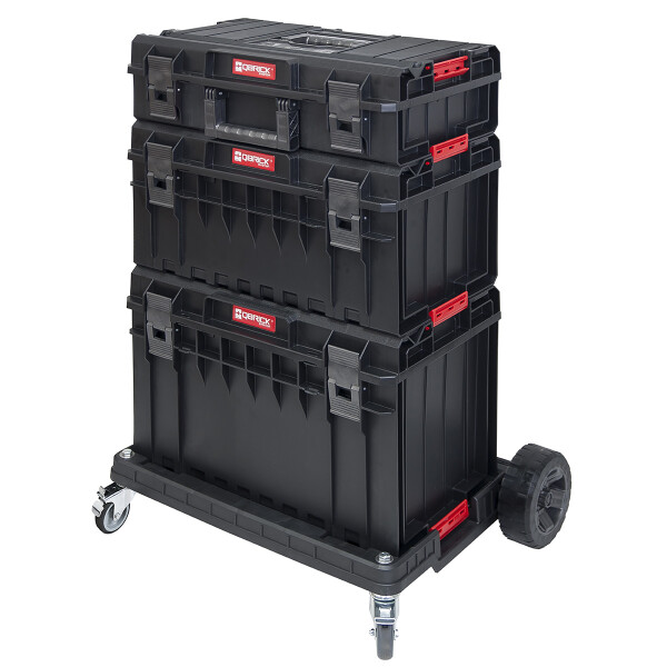 rollende Werkstatt 4teilige Rollwagen und 3 Werkzeugkoffer Modular