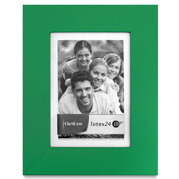 Stand- und Hänge-Bilderrahmen mit Glasscheibe, 13 × 18 cm