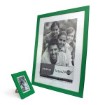 Stand- und Hänge-Bilderrahmen mit Glasscheibe, 13 × 18 cm