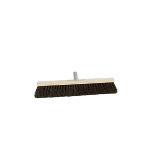 Dichter Saalbesen 50 cm mit Stielhalter Besenhalter Metall Kehrbesen Saalbesen
