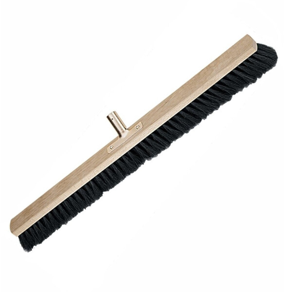 Grosser Besen Saalbesen 80 cm mit Stielhalter Kehrbesen