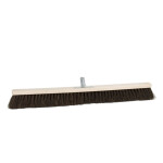 Grosser Besen Saalbesen 80 cm mit Stielhalter Kehrbesen