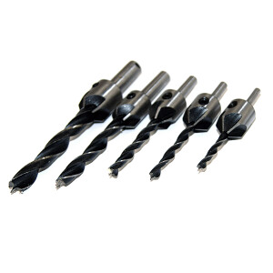 Holzbohrer Satz 5-teilig-Aufstecksenker 4 bis 10 mm