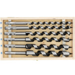 Spiralbohrer Satz 6-tlg lange Holzbohrer Ø 10 - 20 mm Schlangenbohrer 230 mm