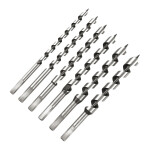 Spiralbohrer Satz 6-tlg lange Holzbohrer Ø 10 - 20 mm Schlangenbohrer 230 mm