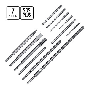 Bohrerset 12er-Set SDS Plus Steinbohrer und...
