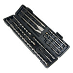 Bohrerset 12er-Set SDS Plus Steinbohrer und Steinmeißel