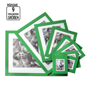 Holzrahmen, Bildformat 15 × 20 cm, Foto-Bilderrahmen mit Glasscheibe