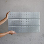 Lochwand Metall Werkzeugwand 58 x 38 cm Hakensortimet 17teilig Werkstattwand