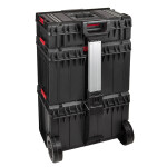 Industriekoffer mit 130 Liter TECHNIK 3 modulare Koffer rollbar