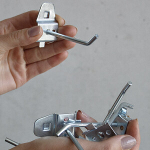 Werkzeughaken 6er-Set 8 cm lang