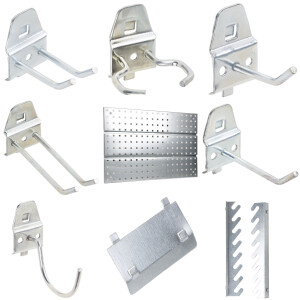 Werkzeughaken 6er-Set 8 cm lang