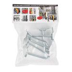 Lange Doppel Werkzeughaken 6er-Pack