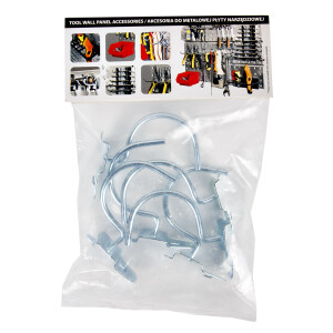 Haken für Baumaschinen 6er-Pack Werkzeughaken 7 × 4 cm