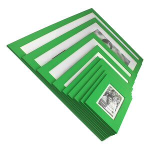 Bilderrahmen aus Holz 18 × 24 cm mit Glasscheibe, Fotorahmen