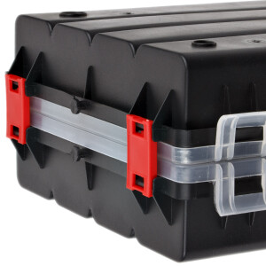 Kleinteilemagazine Größe 2 DUO Organizer doppelseitig 270x180x45 Haushaltskiste